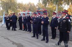 Imagen de En imágenes: Acto por el Día del Bombero Voluntario en Arroyo Seco