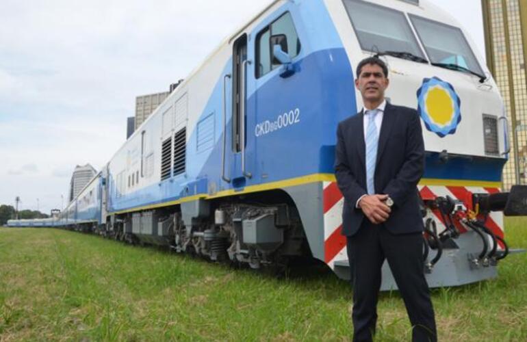 Imagen de Nuevo Ramal: Una formación del tren que unirá Rosario con Buenos Aires llega el viernes