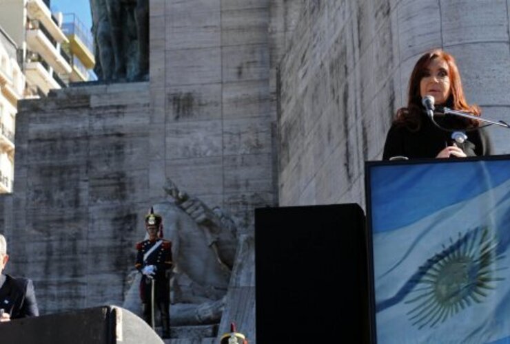 Imagen de Rosario: Un 20 de junio con Cristina y sin desfile