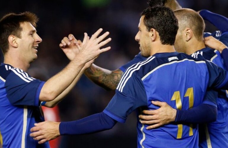 Imagen de Argentina enfrenta a Eslovenia en el &uacute;ltimo amistoso antes del debut mundialista ante Bosnia