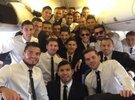 Imagen de La Selección partió rumbo a Brasil con el sueño de traer la copa
