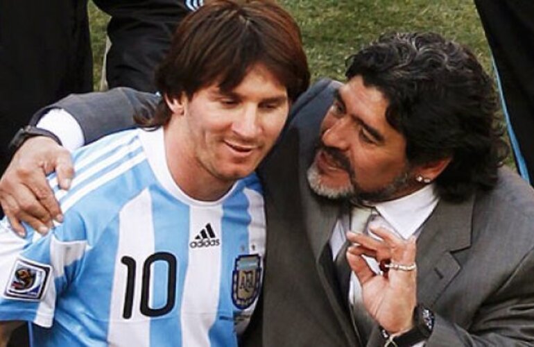 Imagen de Brasil 2014: Maradona afirm&oacute; que Messi "va a hacer un gran Mundial"