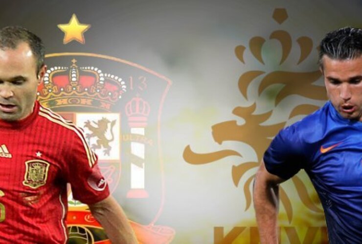 Imagen de Espa&ntilde;a y Holanda reeditan la final del &uacute;ltimo Mundial en su debut en Brasil