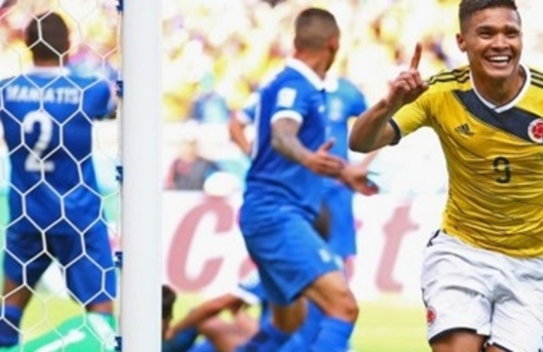 Imagen de Brasil 2014: Colombia fue pura contundencia y arras&oacute; en su debut ante Grecia
