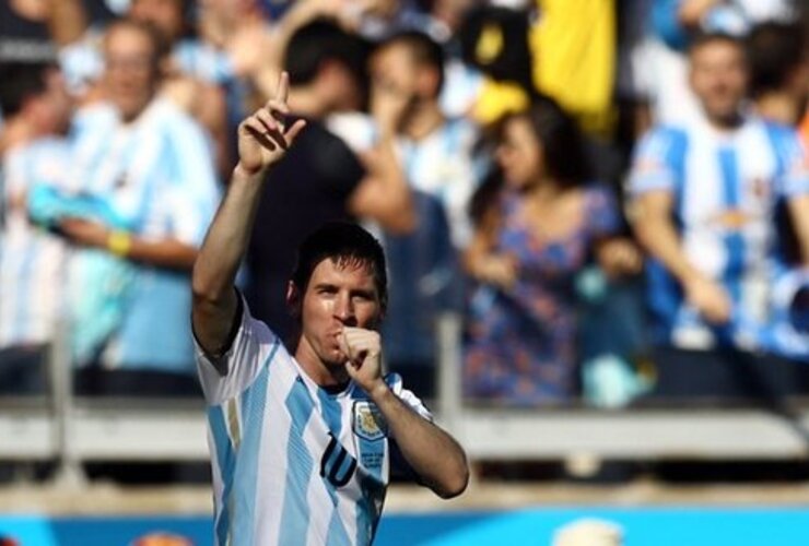 Imagen de Brasil 2014: Sobre la hora apareció Messi, ganó Argentina y entró a octavos