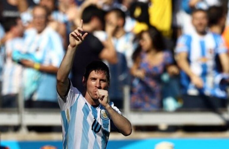 Imagen de Brasil 2014: Sobre la hora apareció Messi, ganó Argentina y entró a octavos