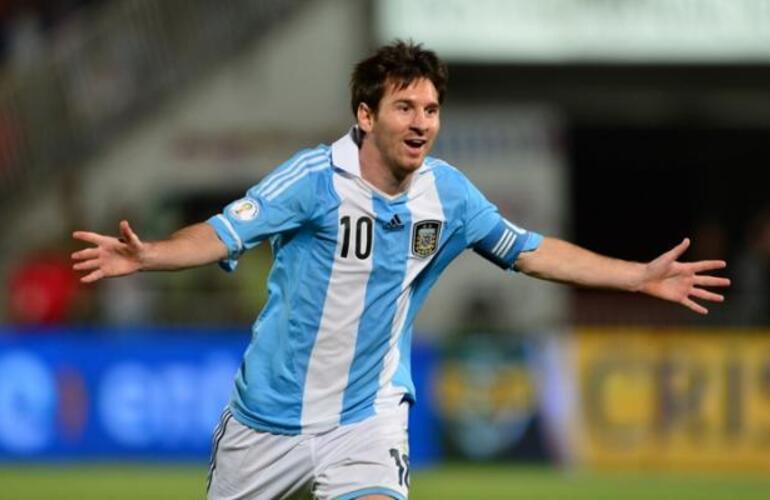 Imagen de Messi hoy cumple 27 años