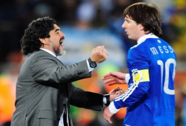 Imagen de 29 de junio, un día especial para Messi y Maradona