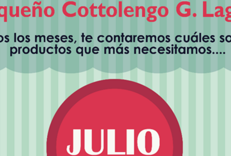 Imagen de Tu acción solidaria suma, colaborá con el Cottolengo "Don Orione"