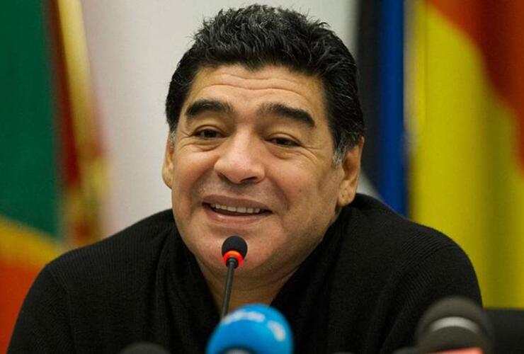 Diego Maradona el enemigo de la FIFA.