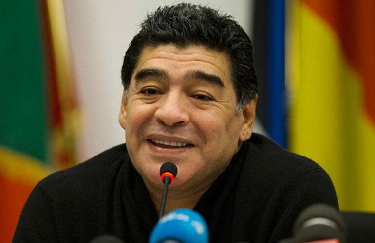 Diego Maradona el enemigo de la FIFA.