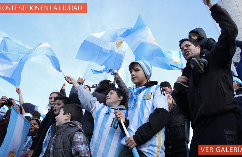 Imagen de Pura alegría, los festejos en Rosario