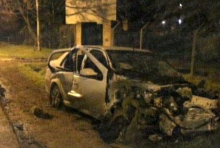 Imagen de Inseguridad vial: muere un joven al chocar un auto conducido por un chico de 13 años