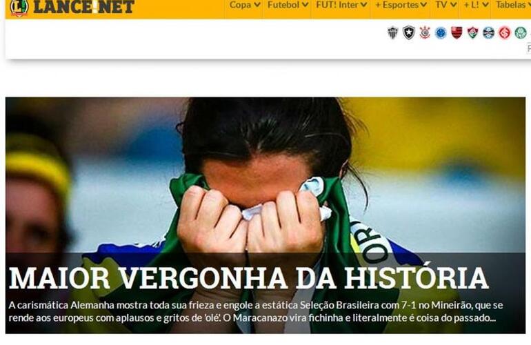 Imagen de La prensa brasileña, lapidaria: La mayor vergüenza de la historia