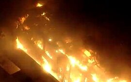 Imagen de Incendios y saqueos en Brasil tras la humillante derrota