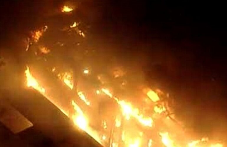 Imagen de Incendios y saqueos en Brasil tras la humillante derrota
