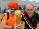 Imagen de Los hinchas ya le dan color al duelo entre Argentina y Holanda