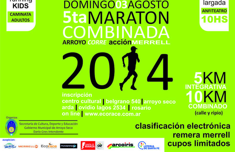 Imagen de Se viene una nueva edición de la Maratón Arroyo Corre Acción Merrell