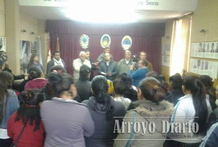 La reunión se realizó en la mañana de este jueves en el Concejo Municipal