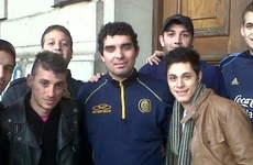 Imagen de &Aacute;ngel Di Mar&iacute;a le pag&oacute; a 10 amigos el viaje a R&iacute;o