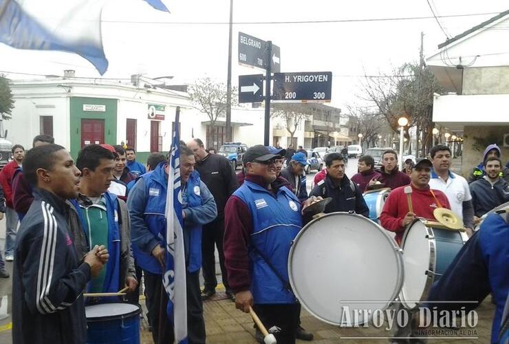 Imagen de Protesta de camioneros en el Concejo Municipal