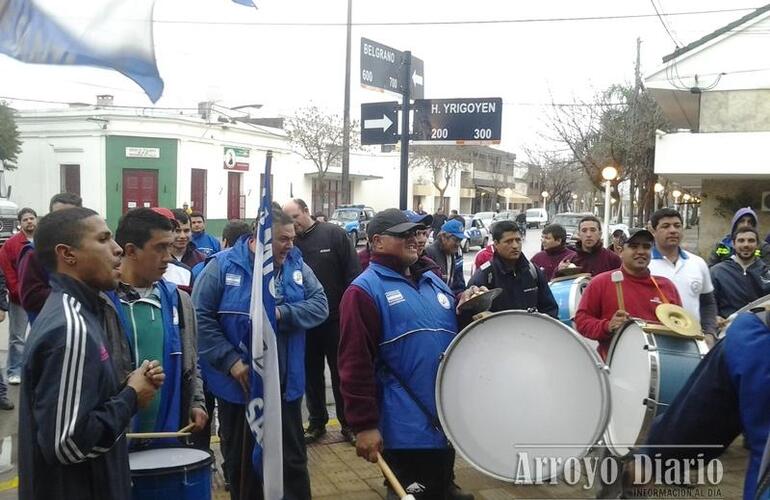 Imagen de Protesta de camioneros en el Concejo Municipal