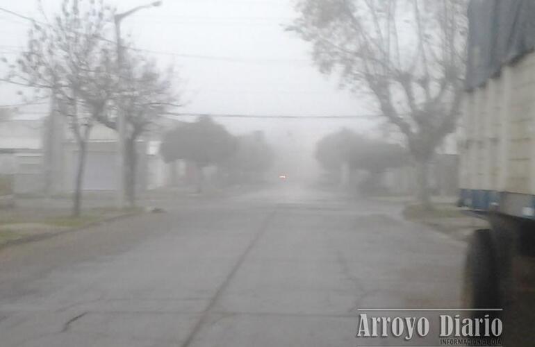 Los bancos de niebla en Arroyo Seco