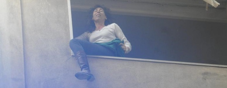 Imagen de Una de las más emotivas historias: "La mujer de la ventana" y su rescatista