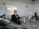 Eduardo Smock en plena charla