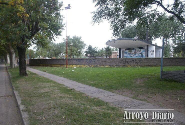 El hecho sucedió en inmediaciones del Anfiteatro Municipal ubicado sobre el Boulevard Mansueto Maiorano. Foto: Archivo AD