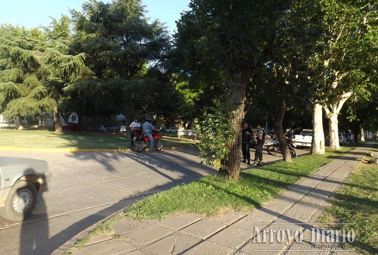 Operativo de tr&aacute;nsito en cercan&iacute;as al Anfiteatro. Foto: Archivo AD