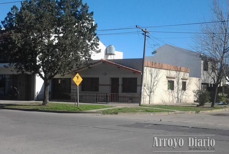 La casa de la víctima está ubicada en la esquina de Islas Malvinas y Garaghan