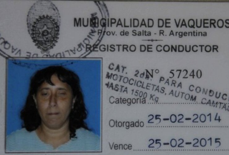 Imagen de En Salta le dieron el carnet de conducir a una mujer ciega