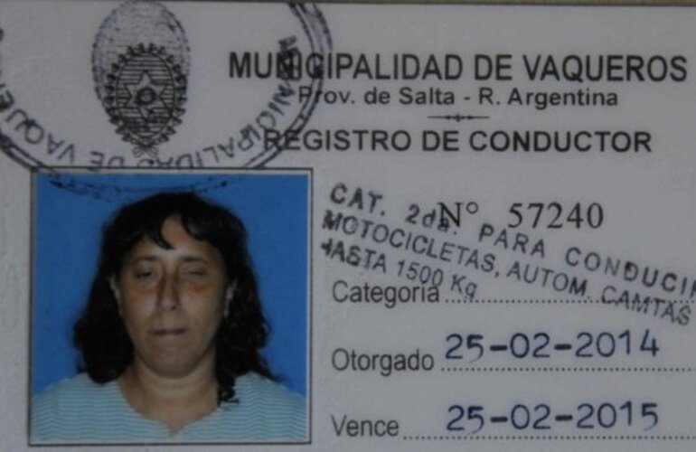 Imagen de En Salta le dieron el carnet de conducir a una mujer ciega