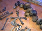 Imagen de Impactantes imágenes de un allanamiento a la casa de un templo umbanda