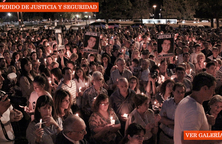 Imagen de Nutrida marcha con pedido de más seguridad en el Monumento