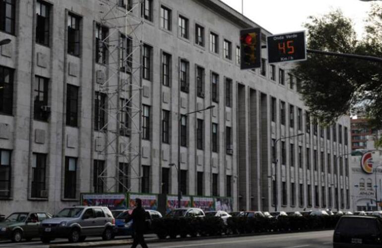 La pelea suceci&oacute; en Pellegrini, entre Balcarce y Moreno. Foto: C. Mutti Lovera. La Capital