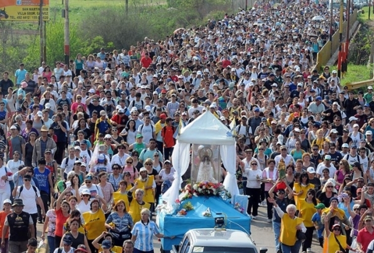 Imagen de 21ª peregrinación a pie a San Nicolás