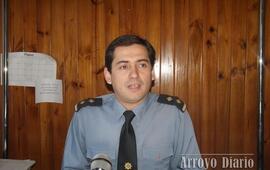 Comisario Alejandro Santos. Foto: Archivo AD
