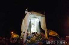 Imagen de 21&ordm; Peregrinaci&oacute;n Rosario � San Nicol&aacute;s: La carroza de la virgen pas&oacute; por Arroyo Seco