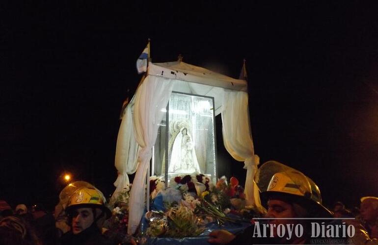 Imagen de 21º Peregrinación Rosario  San Nicolás: La carroza de la virgen pasó por Arroyo Seco