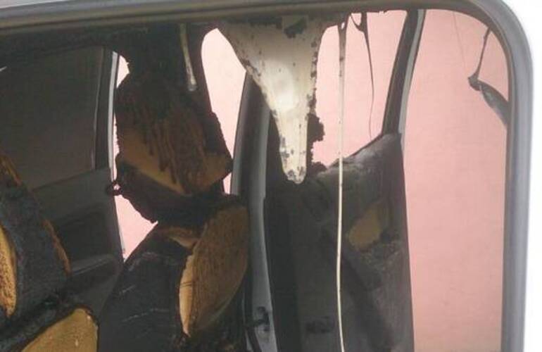 Imagen de Incendiaron la camioneta de un concejal que film&oacute; con Lanata en Formosa