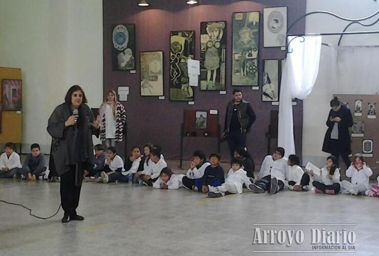 Imagen de Se inauguró oficialmente la muestra Berni para Niños