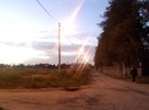 Nueva iluminación calle Garaghan entre Humberto Primo y Colón. Foto: Gobierno Municipal
