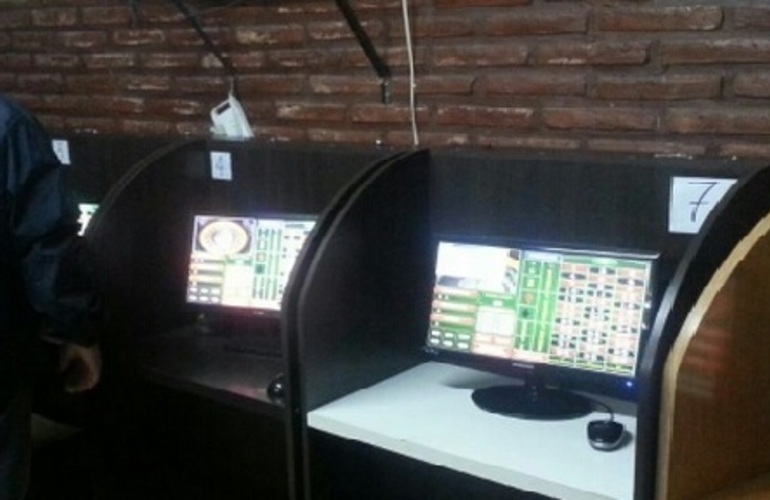 Las máquinas de escritorio tenían instalados los programas de juegos. Foto: Min. de Seguridad