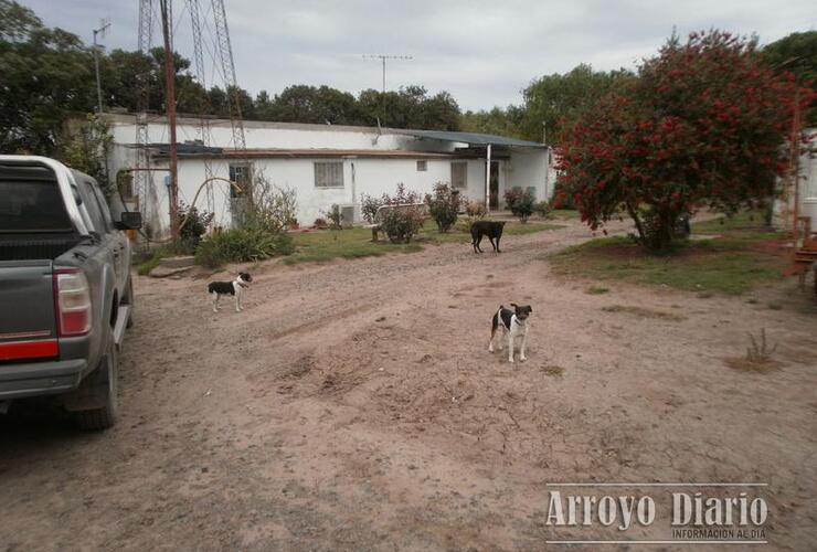 La finca donde vive la familia que sufrió el asalto está ubicada próxima a la autopista Buenos Aires - Rosario en cercanías del peaje de General Lagos. Foto: Claudio Ferreyra