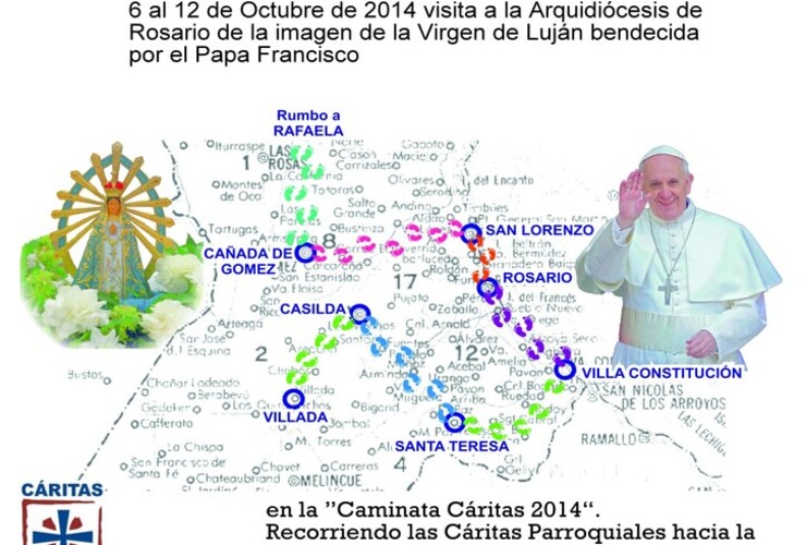 Imagen de Caminata Institucional de Cáritas "Primerear en el amor"