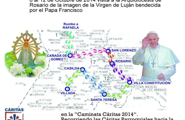 Imagen de Caminata Institucional de Cáritas "Primerear en el amor"