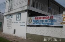 Imagen de La Virgen de Luján bendecida por el Papa llega a Arroyo Seco