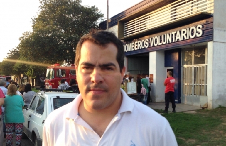 Martin Gherardi, Jefe Comunal de Pueblo Esther. Foto: Periodico Todos
